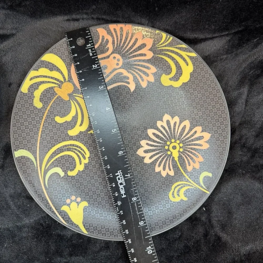 Noritake Swing 9337 Dinner Plate Black Pink Yellow Floral Replacement 10 1/2”